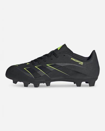 Thumbnail 8 de adidas Predator Club Firm Ground/Multi Ground Football Boots (Unisex) - Core Black/Carbon/Lucid Lemon, 9 UK