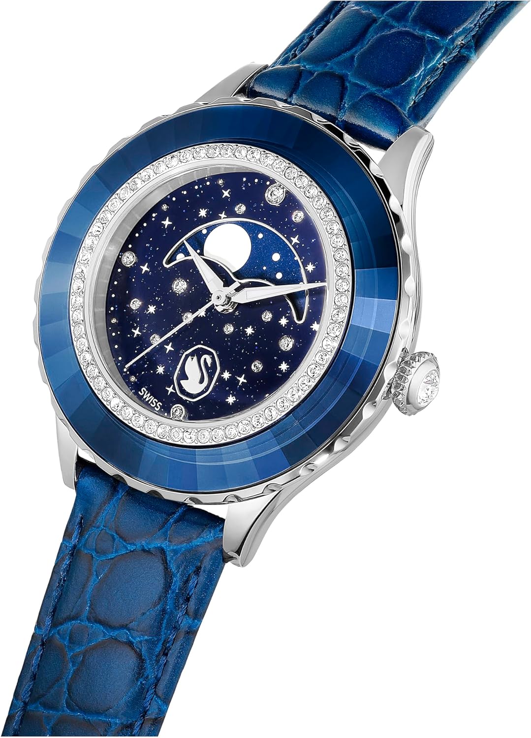 Detalle 2 de Swarovski Octea Moon orologio lunare 37 mm