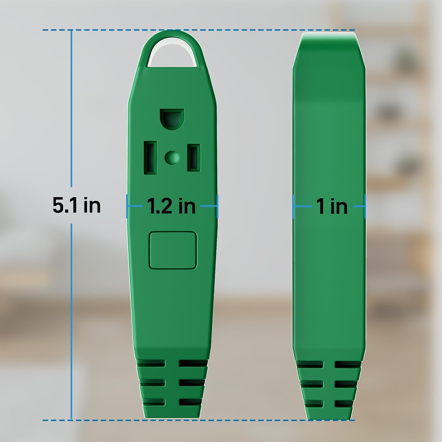 Thumbnail 6 de K KASONIC FL-110A 12-Foot 3-Outlet Grounded Extension Cord