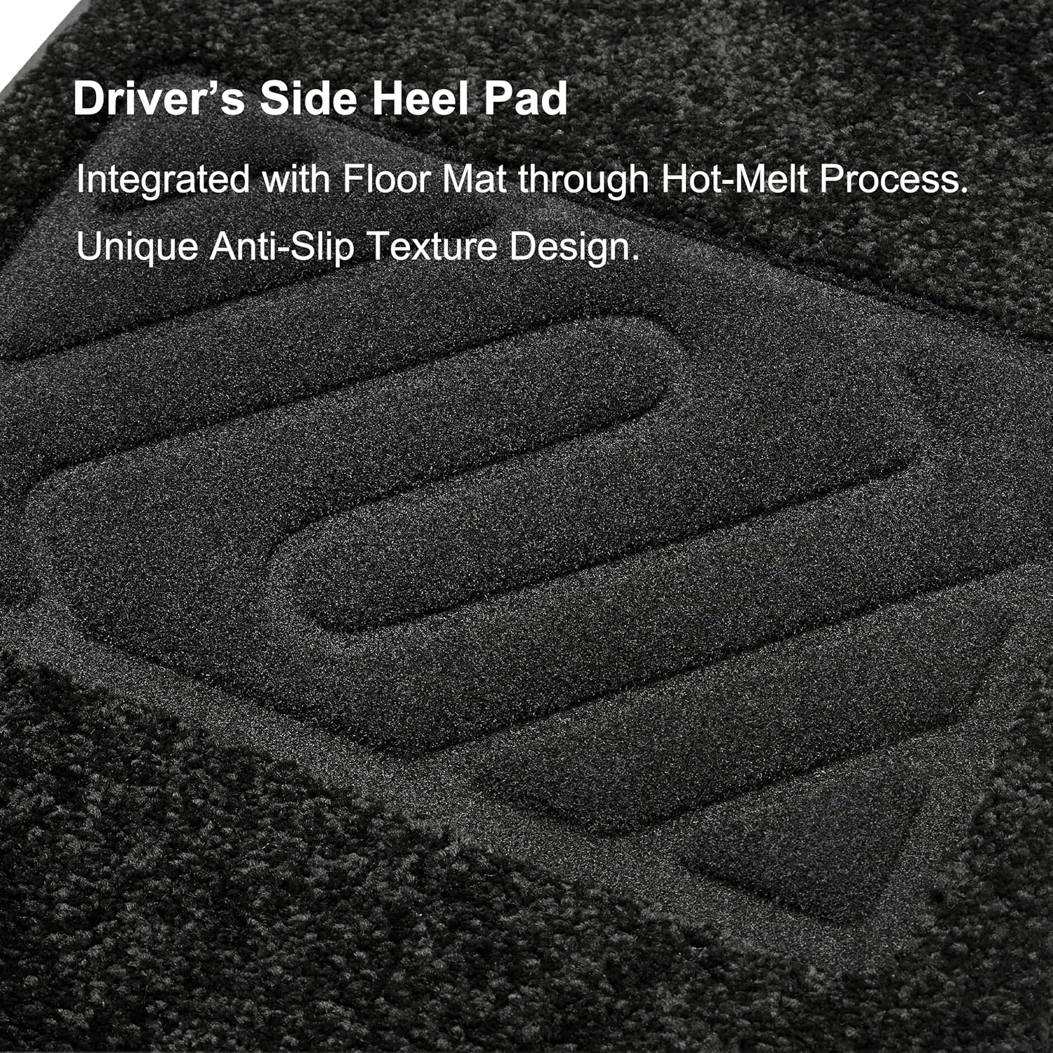 Thumbnail 3 de WENNEBIRD 0.6-Inch Ultra-Thick Carpet Floor Mats (3-Pc Set) for 2024-2026 Tesla Model 3 (Highland)