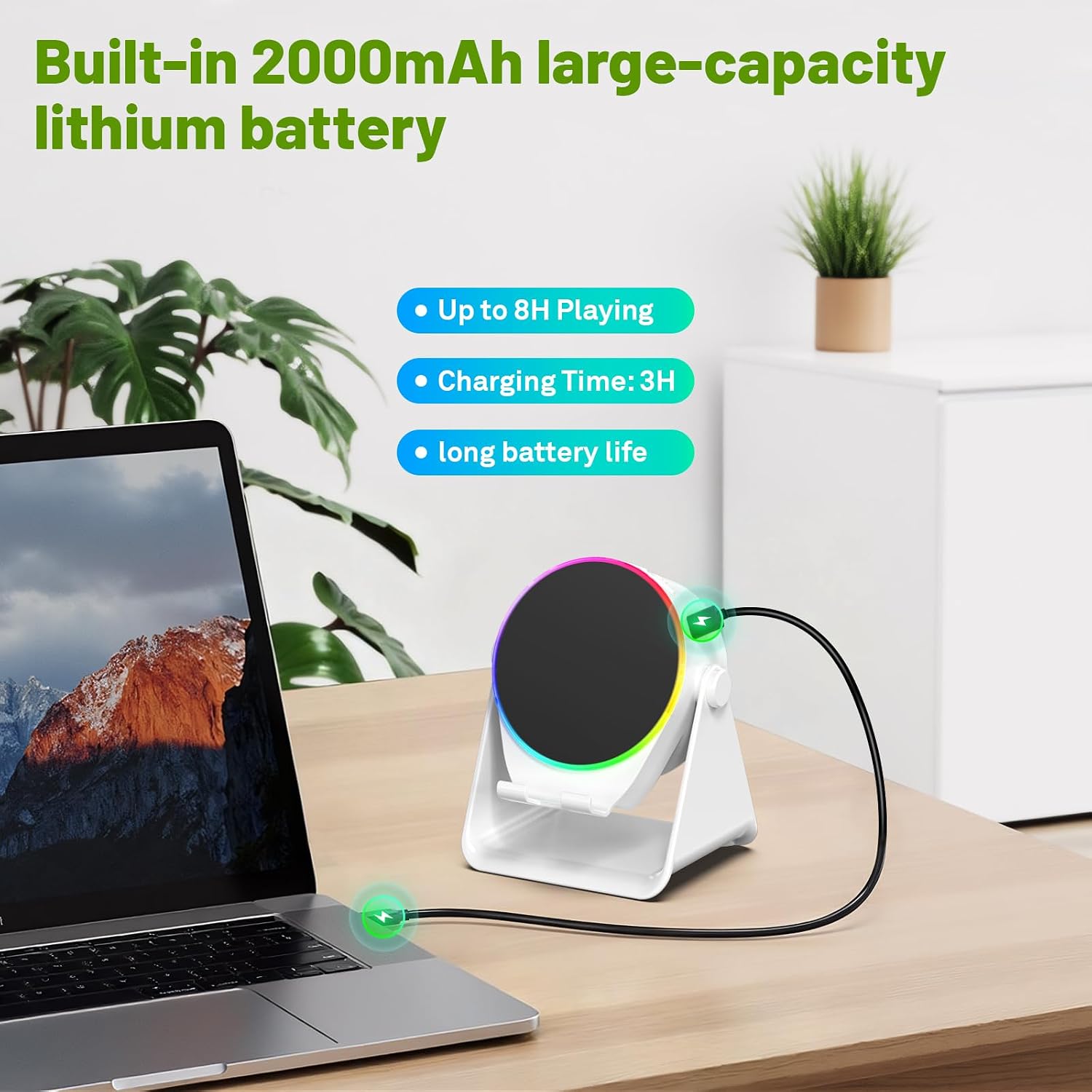 Thumbnail 5 de Dohelly Wireless Induction Speaker 4 in 1