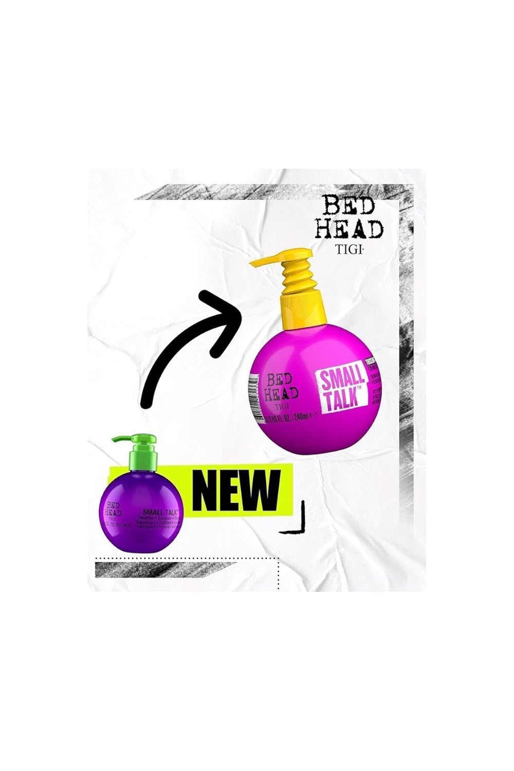 Thumbnail 3 de Bed Head by Tigi Small Talk Volumen-Stylingcreme für feines Haar – 240 ml (1er Pack)