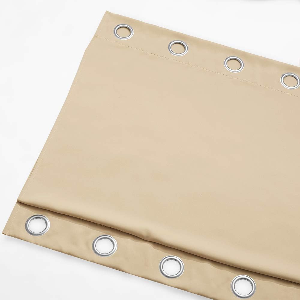 Thumbnail 6 de NICETOWN Outdoor Patio Curtain 84x108 in Biscotti Beige 🪟