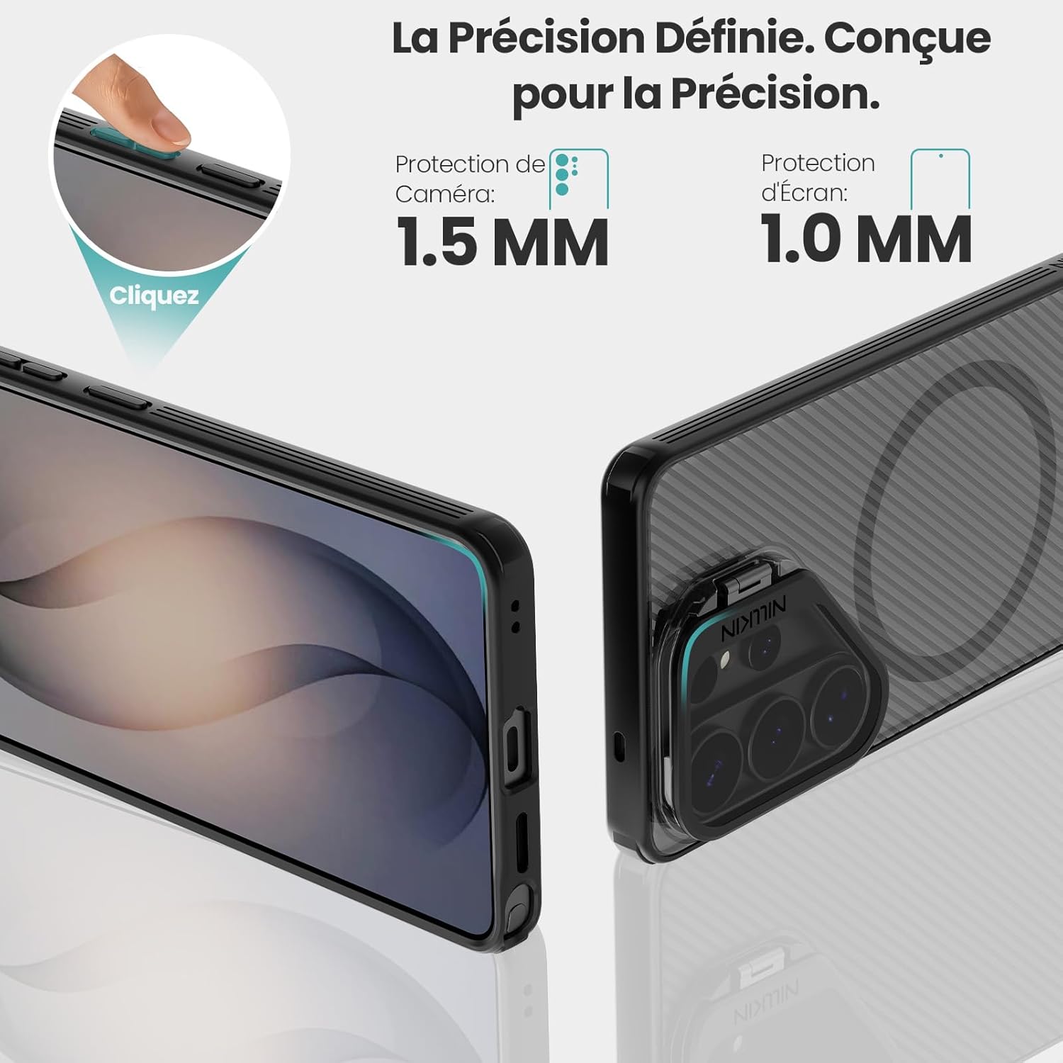 Thumbnail 5 de Nillkin Camshield Prop Magnétique Coque pour Samsung Galaxy S26 Ultra – Protection caméra et support intégré