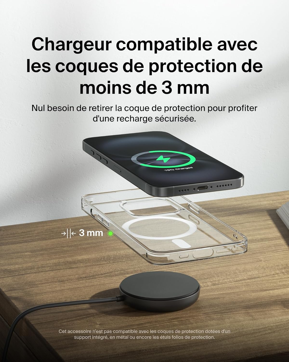 Thumbnail 4 de Belkin BoostCharge Pro 15W station de charge