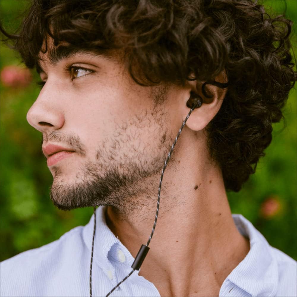 Detalle 2 de Marley Smile Jamaica In-Ear Kopfhörer mit Kabel – Nachhaltiger Klang, integriertes Mikrofon & Geräuschisolierung
