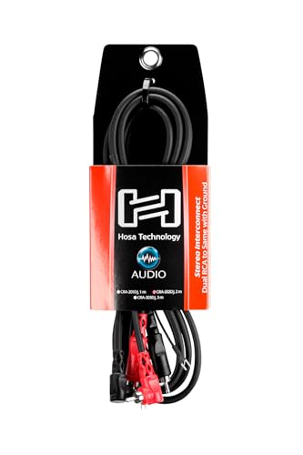 Thumbnail 4 de Hosa CRA-202DJ, Stereo Interconnect Dual RCA a RCA con Tierra, 2 m