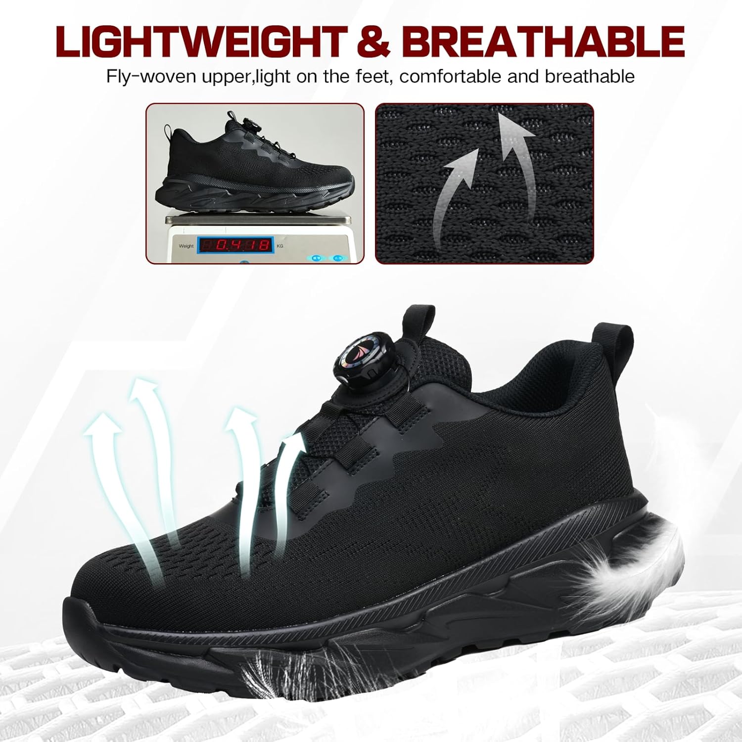 Thumbnail 5 de BAGHUY Steel Toe Cap Trainers 200J protection