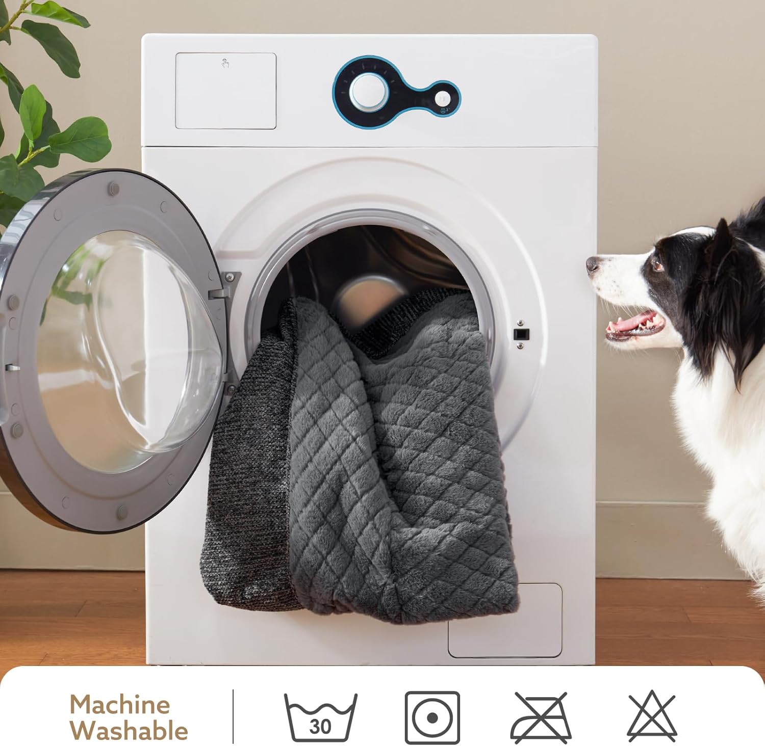Detalle de JOEJOY Large Orthopedic Dog Bed 89x64x20CM