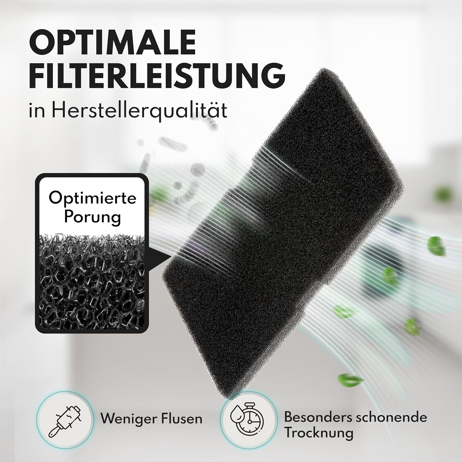Thumbnail 3 de Premium Trocknerfilter 3er Set kompatibel für Beko, Grundig, Blomberg, Smeg – Ersatz für 2964840100/2964840200