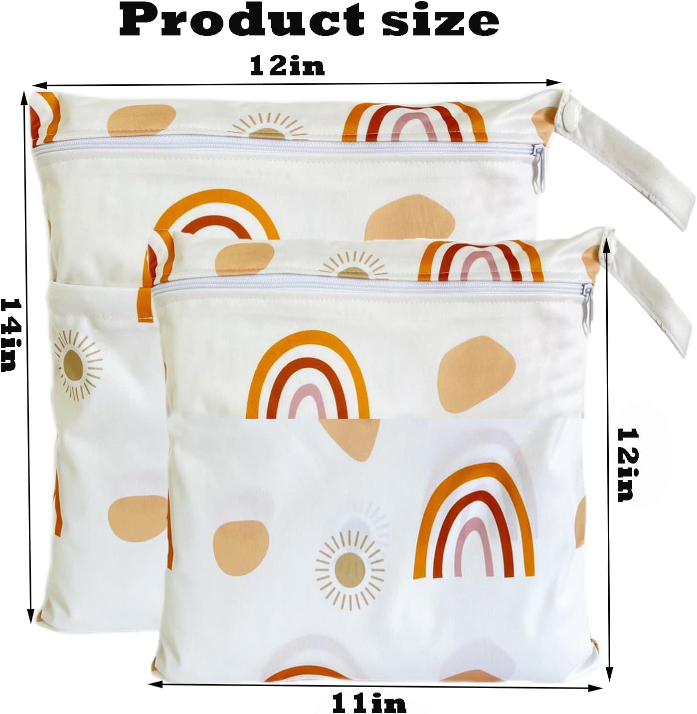 Detalle 2 de TRASUN Wetbag 2er Set Nassbeutel