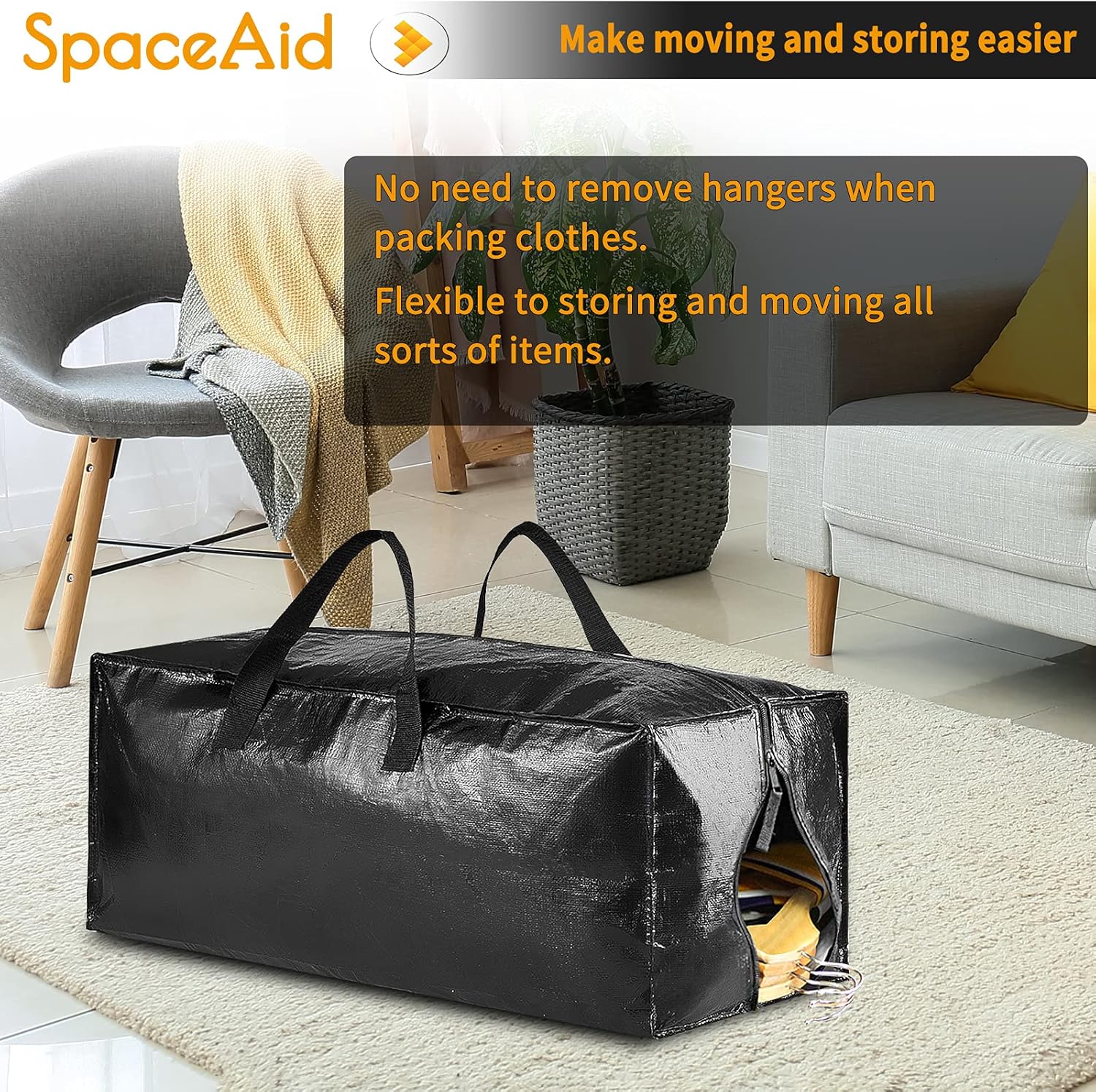 Thumbnail 6 de SpaceAid Heavy Duty Moving Bags 86 L