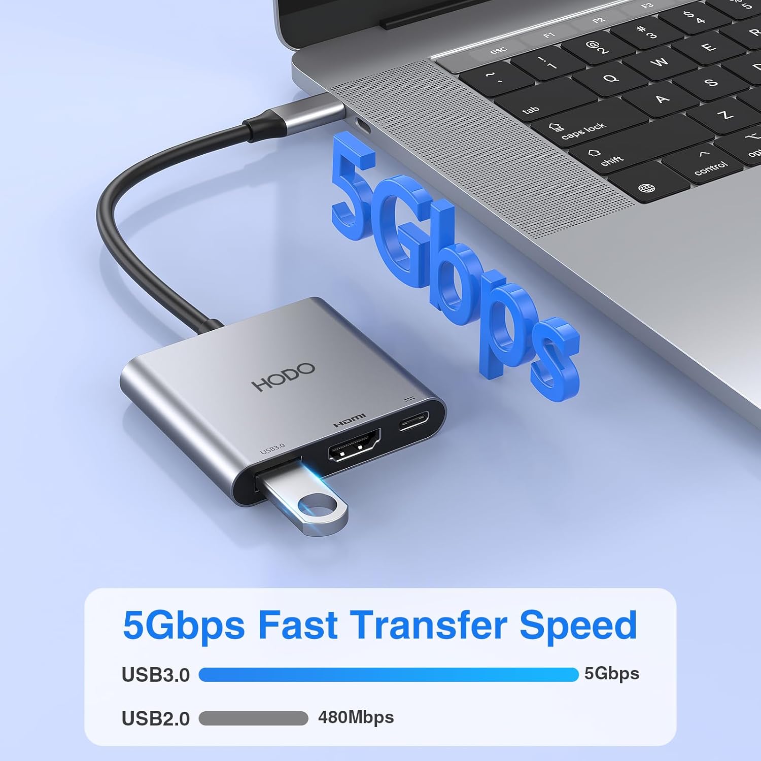 Thumbnail 3 de HODO USB C HDMI Adapter 4K