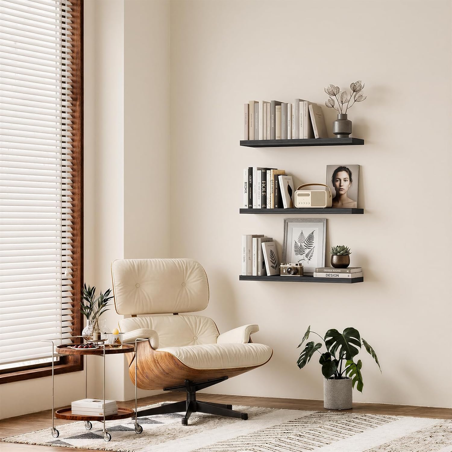 Thumbnail 6 de BAYKA Floating Shelves, 35.4-Inch