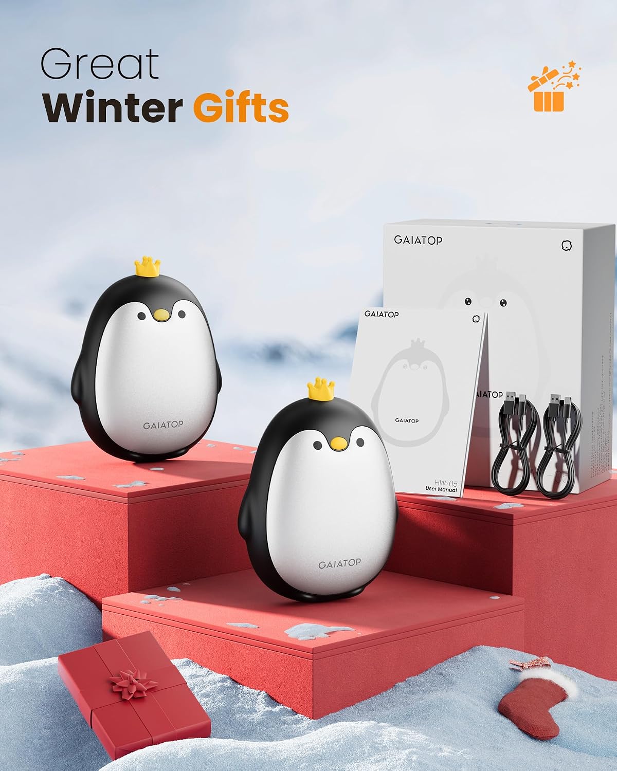 Thumbnail 5 de Gaiatop Magnetic Hand Warmers 2-pack