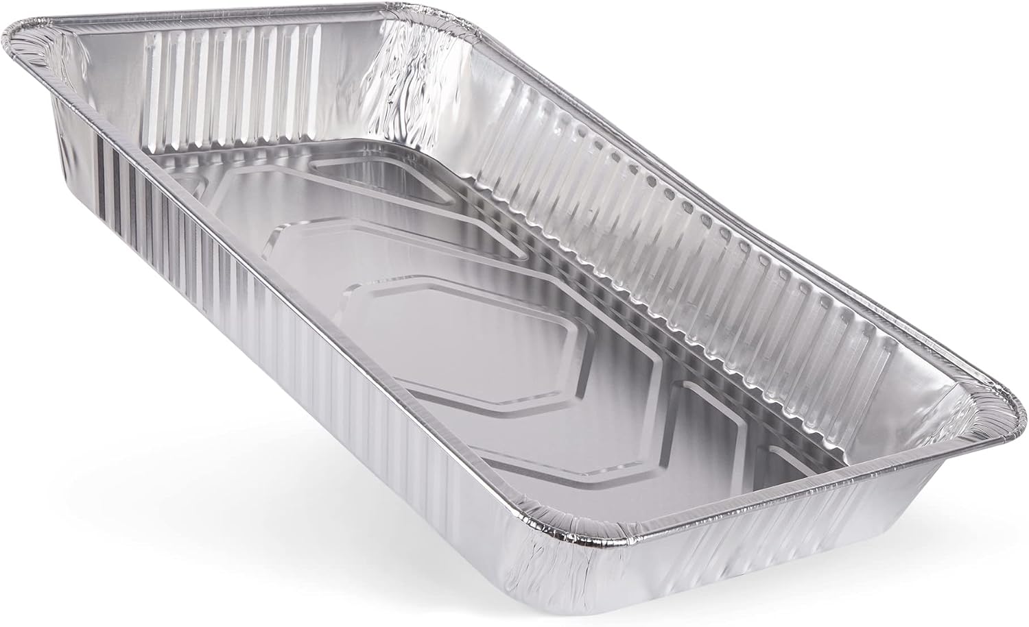 Detalle 1 de Glad BB21178 Full-Size Deep Steam Table Pans, Aluminium, 2-Pack