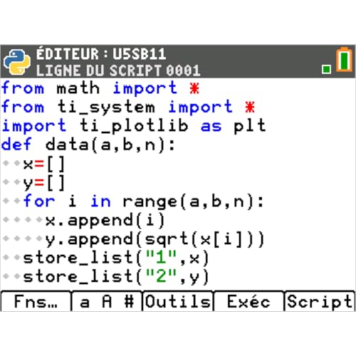 Detalle 2 de Texas Instruments TI-83 Premium CE Edition Python — Calculatrice graphique avec mode examen