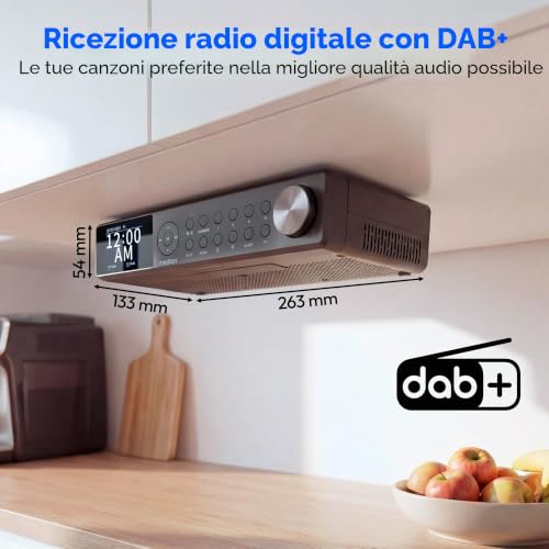 Detalle de MEDION radio da cucina DAB+
