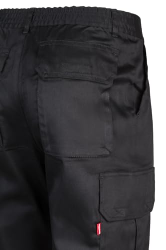Detalle 2 de Velilla 345 Pantalón Multibolsillos Negro – Talla 42