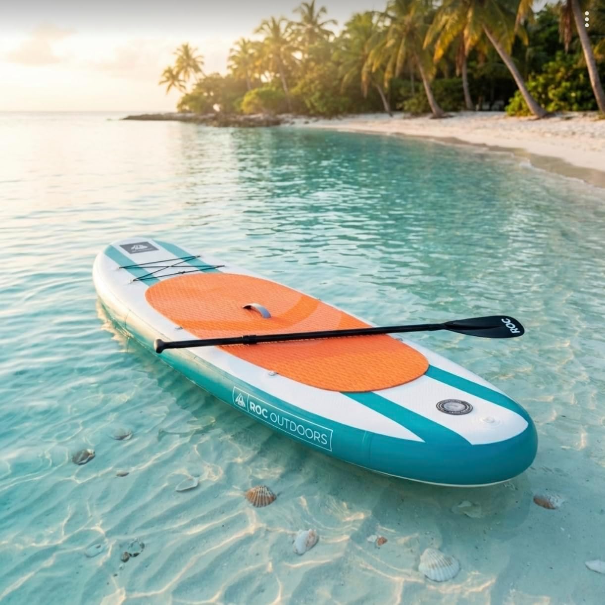 Thumbnail 5 de Roc Inflatable SUP 33" Wide Deck