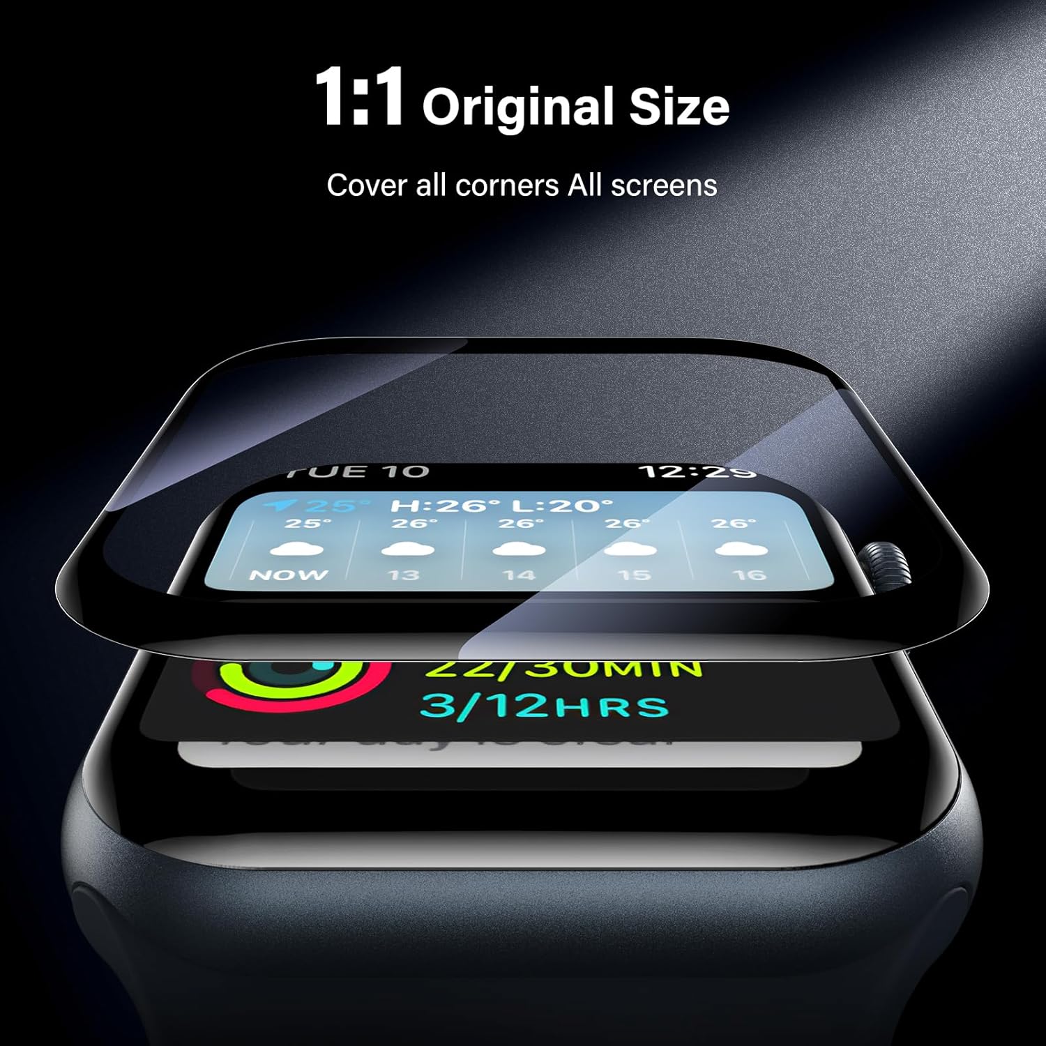 Thumbnail 4 de UniqueMe Tempered Glass for Apple Watch SE 40mm