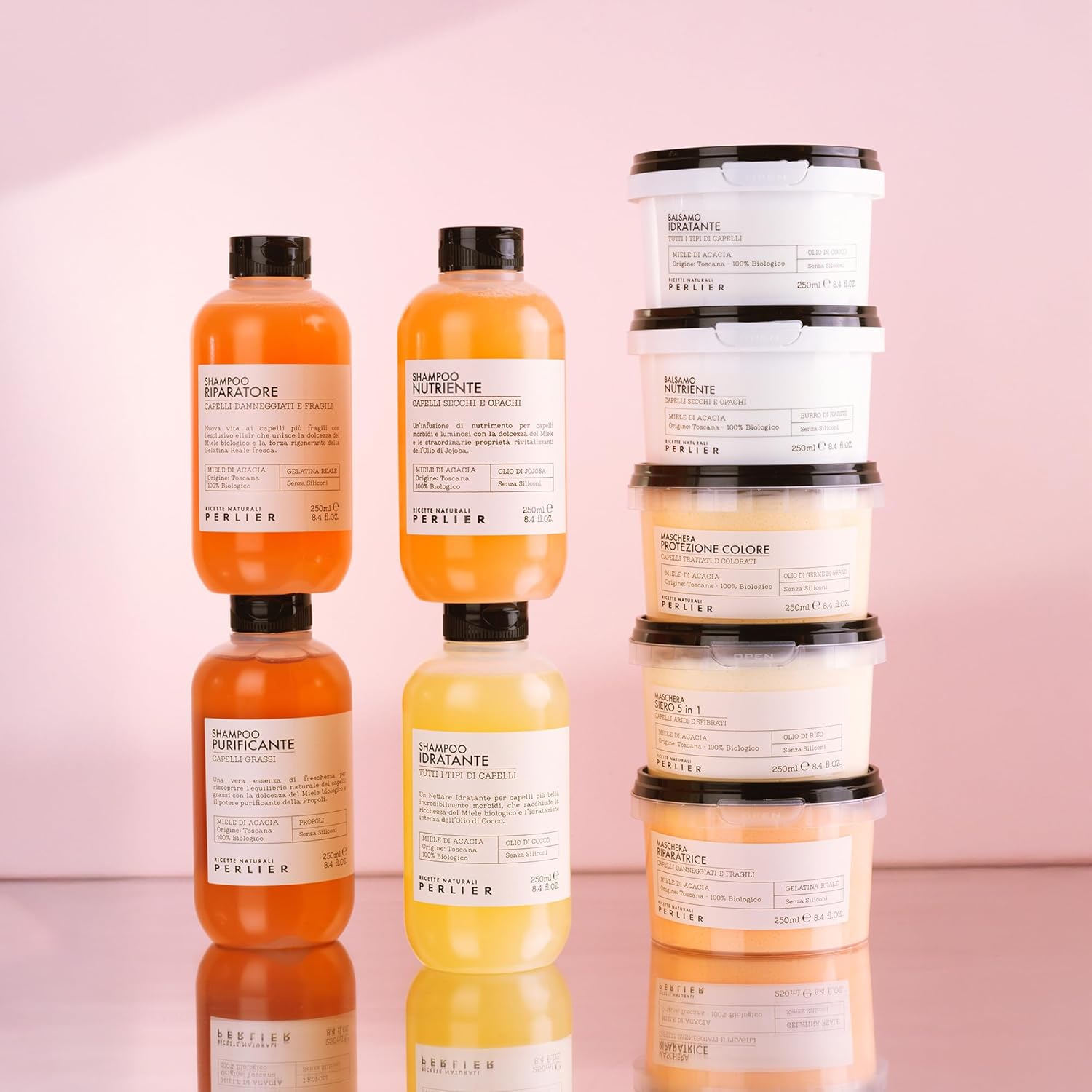 Detalle de Perlier Shampoo Idratante 250 Ml: idratazione profonda per tutti i tipi di capelli