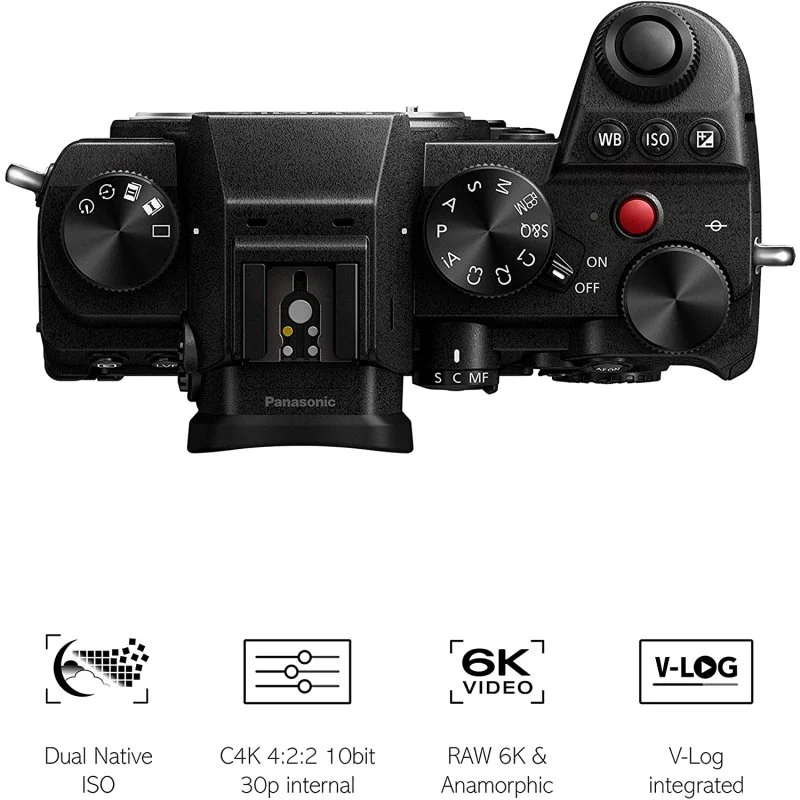 Detalle de Panasonic Lumix DC-S5 24MP: ficha práctica para decidir si merece la pena