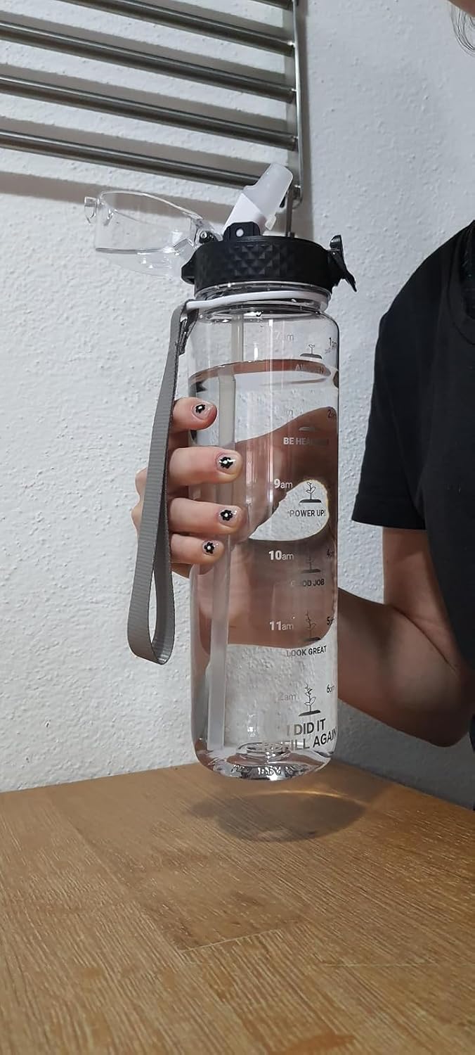 Thumbnail 6 de GOPPUS 1L Tritan Water Bottle with Straw