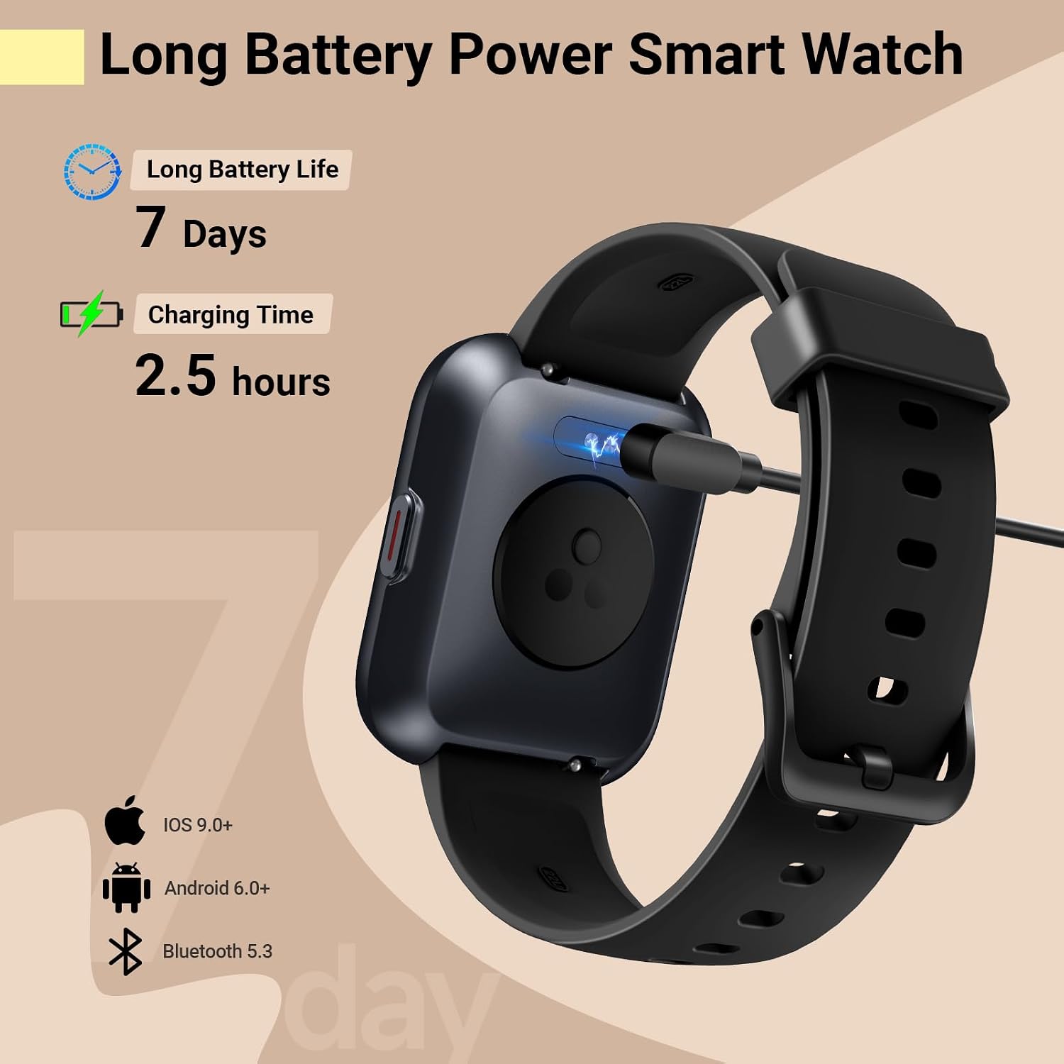 Detalle 2 de Fitness Tracker Smartwatch 1.8"