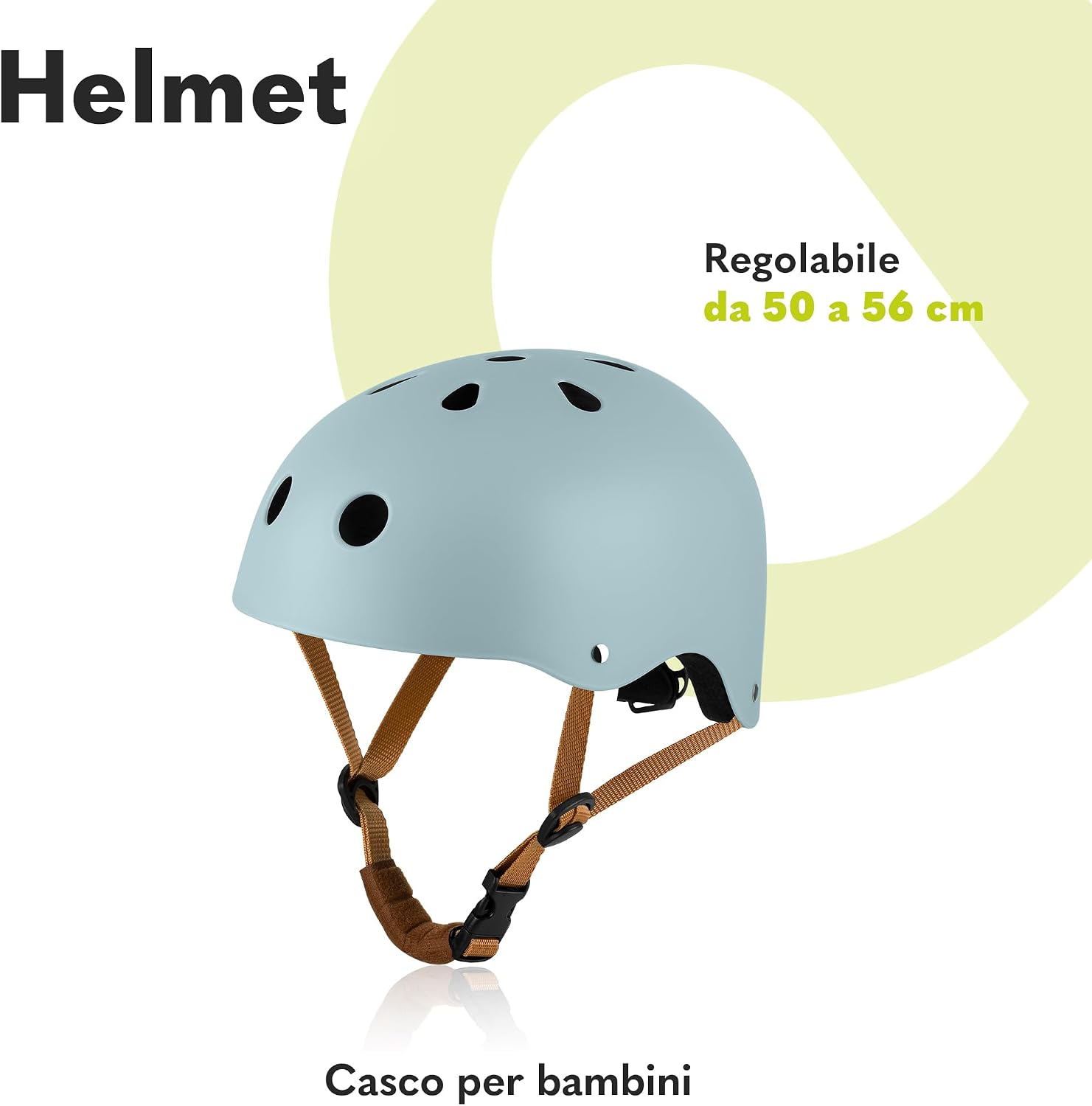 Detalle de Lionelo HELMET Avventura creativa: casco bici per bambini 50-56 cm, regolabile e decorabile