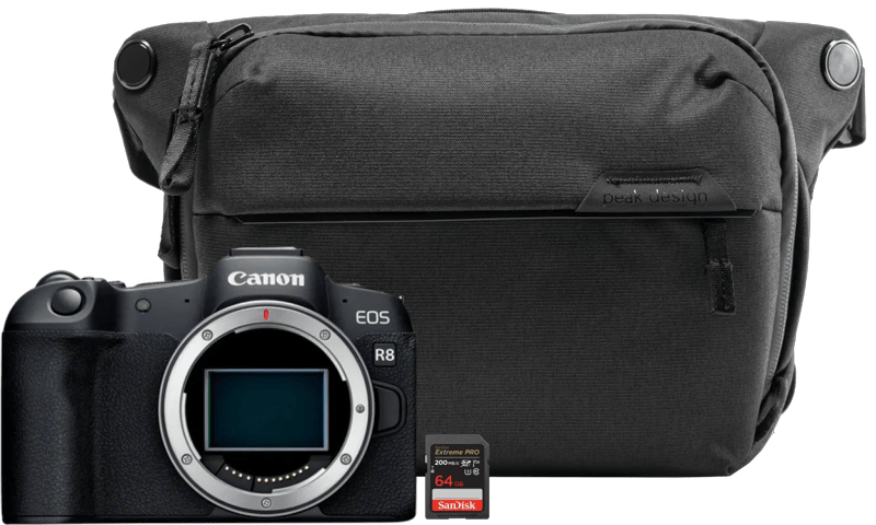 Detalle de Canon EOS R8 Starterset 24,2 MP