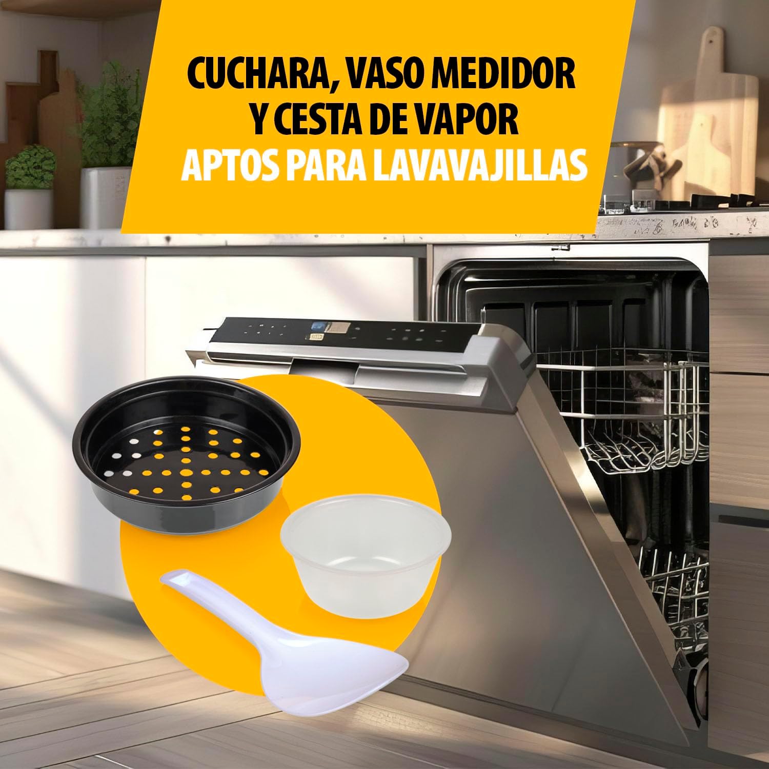 Thumbnail 5 de Tristar RK-6144 Olla arrocera 1 L