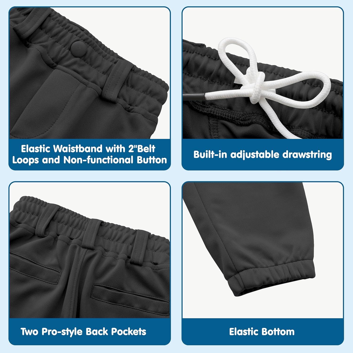 Thumbnail 2 de MIVEI Knicker Baseball Pants for Toddler to Youth