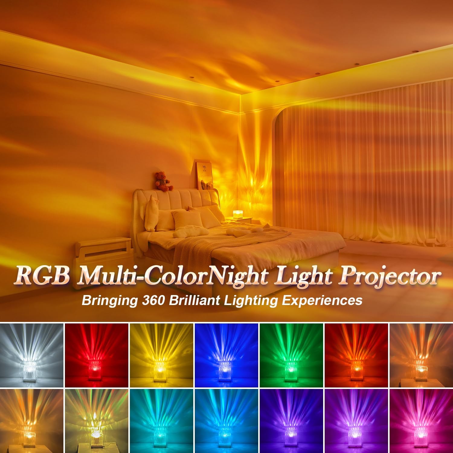 Detalle de Northern Lights Projector 15 White Noise