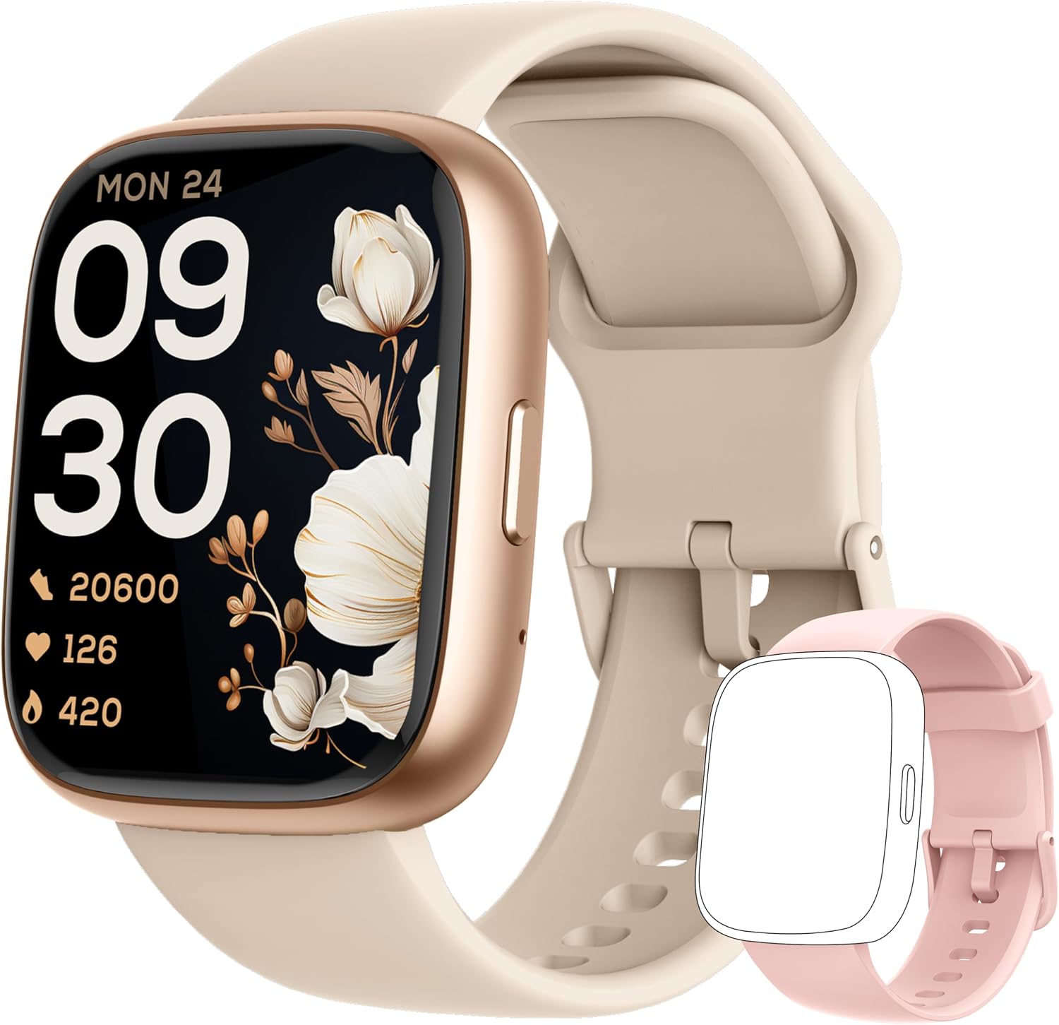 Detalle de Smart Watch 44mm with Alexa, 1.83" display