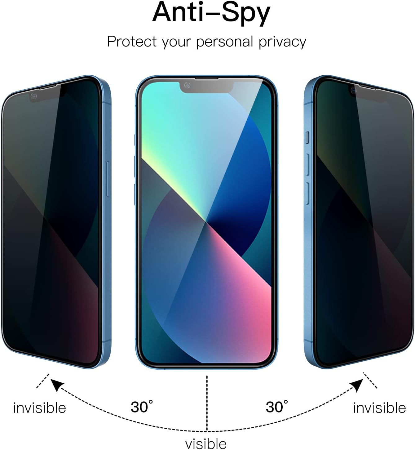 Thumbnail 2 de JETech Privacy Screen Protector 2-Pack 6.1