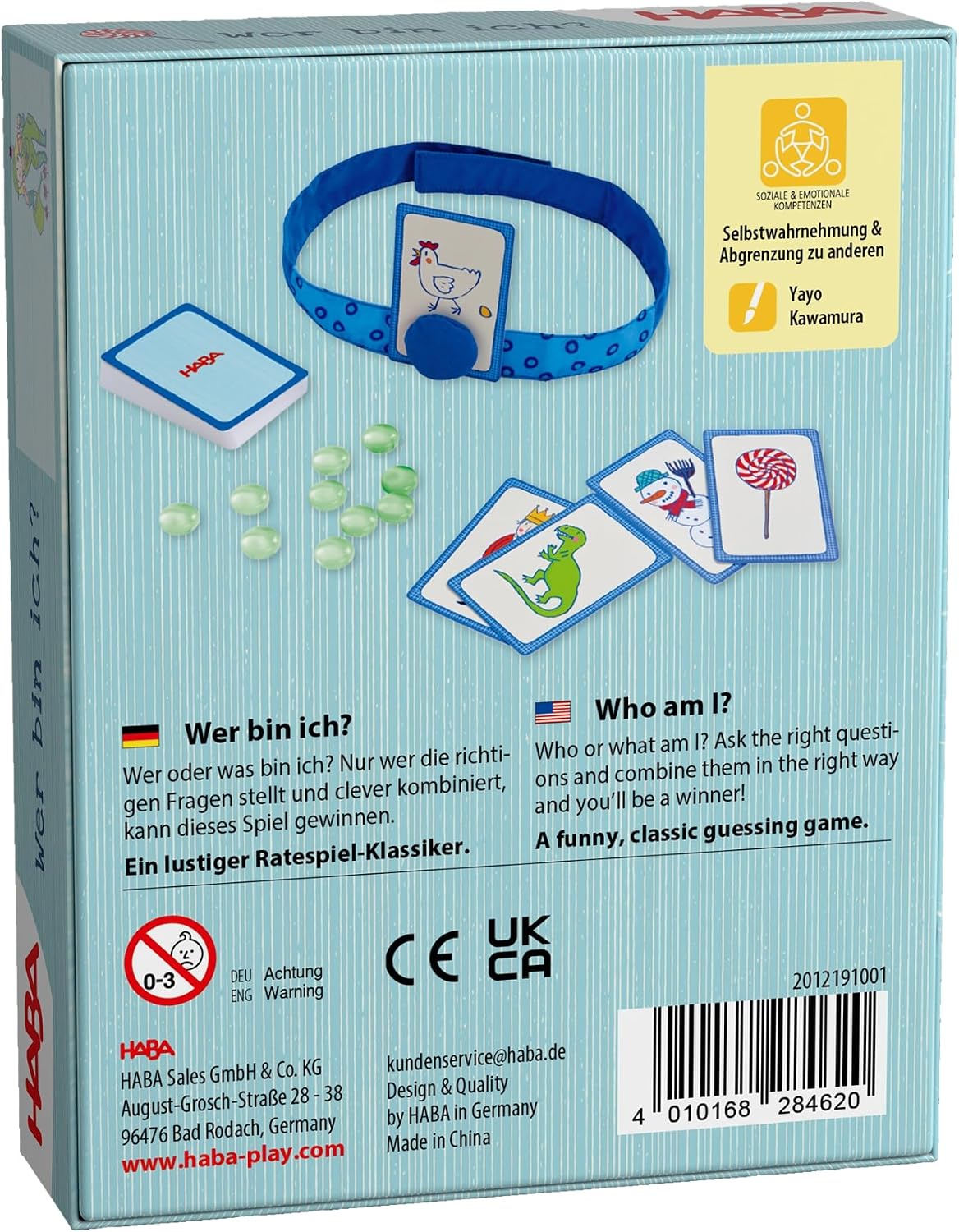 Thumbnail 1 de HABA Chi sono I? – Gioco classico per bambini dai 5 anni in su, nuovo edition con materiale di alta qualità