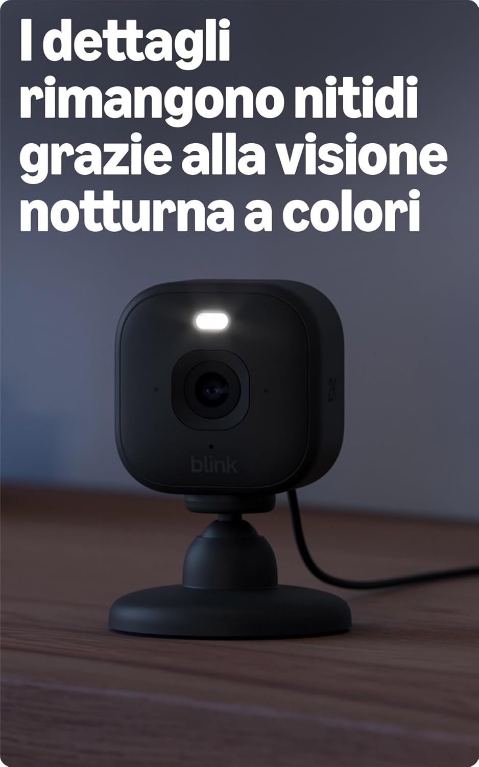 Detalle 2 de Blink Mini 2K+ videocamera 4x di sicurezza