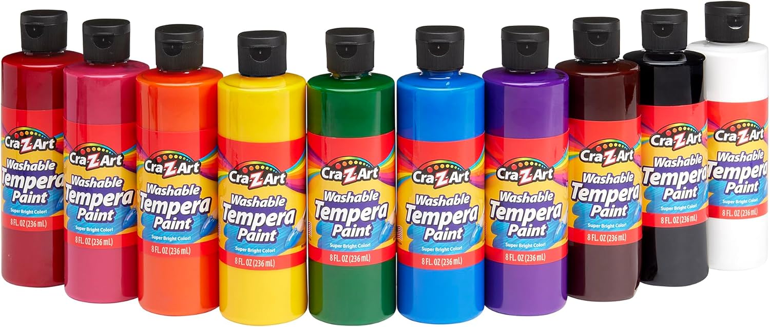 Cra-Z-Art Washable Tempera Paint 8oz 🎨