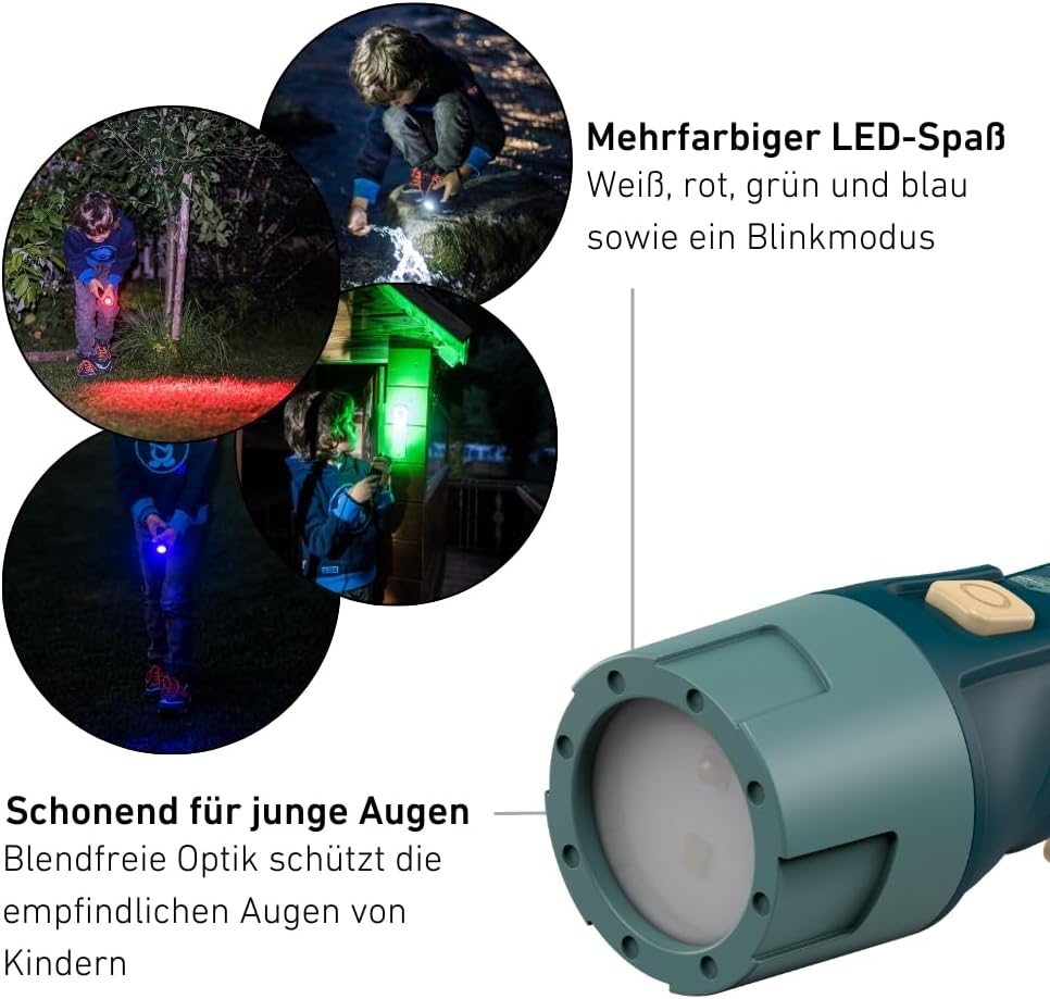 Thumbnail 1 de Ledlenser KidBEAM4 Kinder-Taschenlampe – 4 LED Farben, AAA-Batterie, IP44, Leicht & Sicher