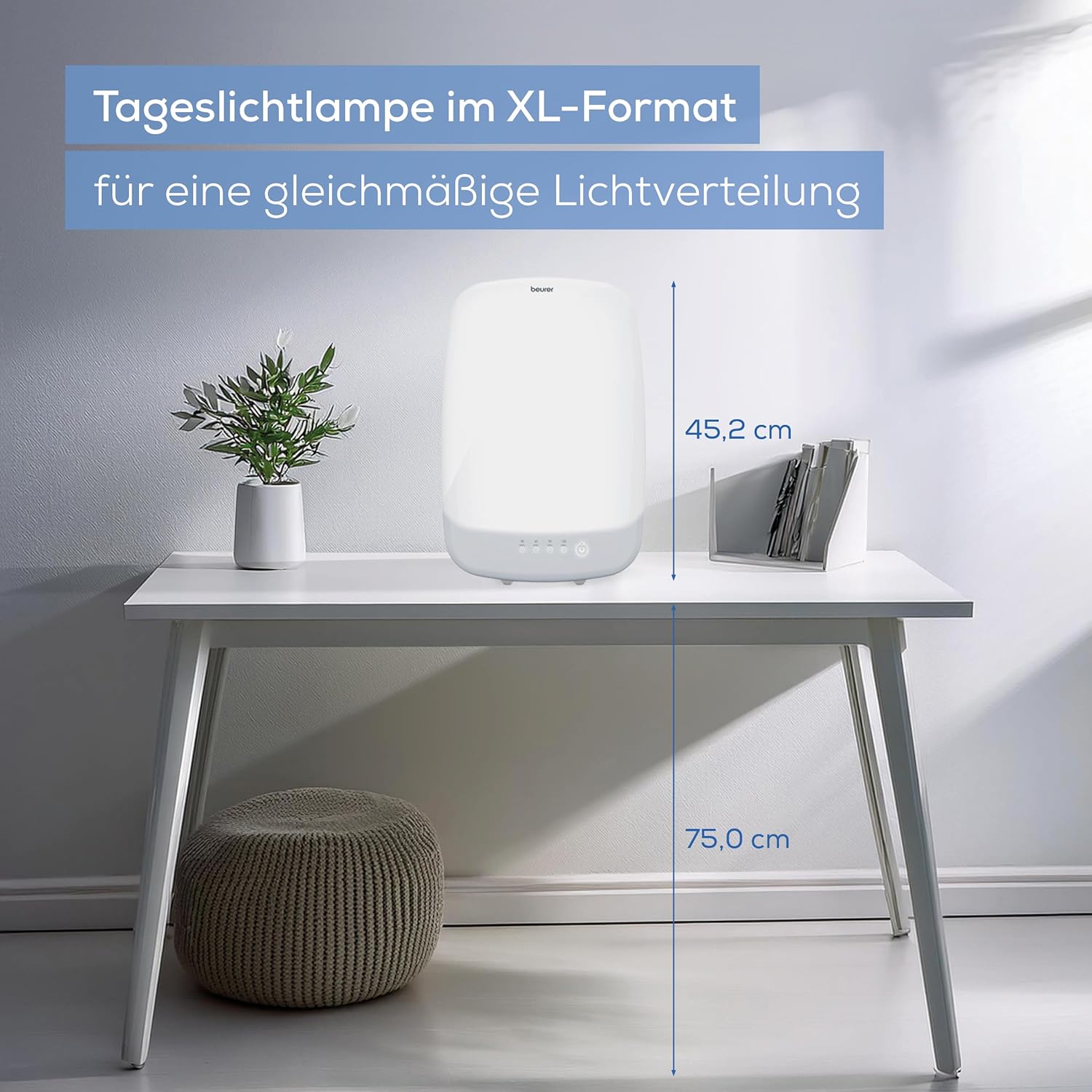 Thumbnail 4 de Beurer TL 85 Tageslichtlampe (14.000 Lux) – Medizinprodukt mit Timer