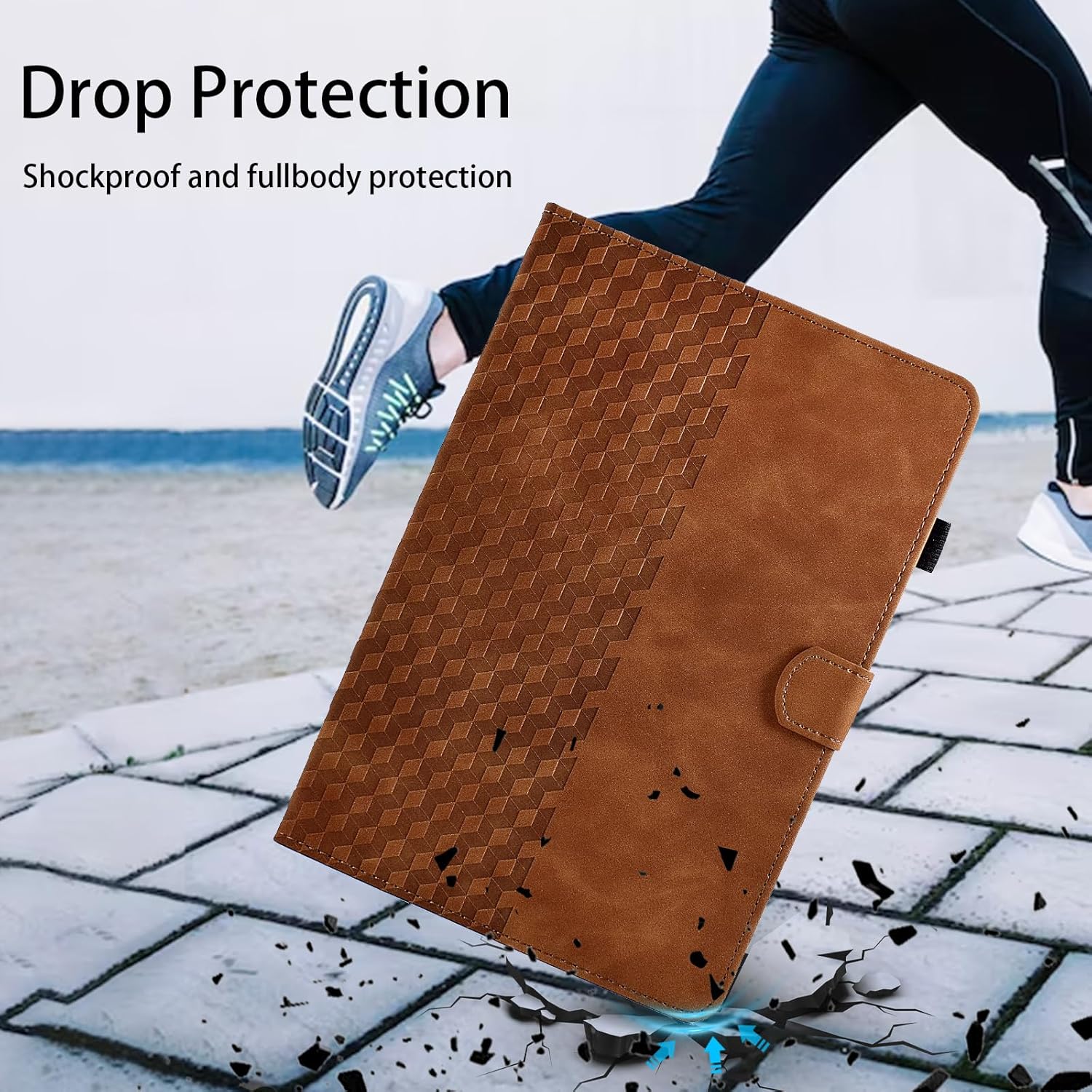 Thumbnail 3 de VKooer Hülle für Samsung Galaxy Tab S11 11 Zoll 2025 – Premium PU-Leder Case (SM-X730/SM-X736/SM-X736B) Braun