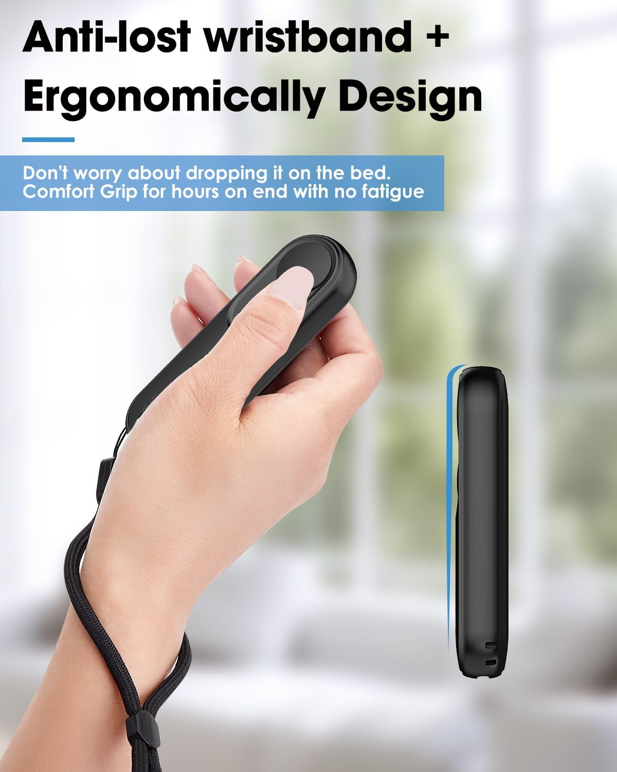 Thumbnail 5 de GEKVIVE RF Remote Control Page Turner for Kindle Paperwhite Scribe & Tablets (Black)