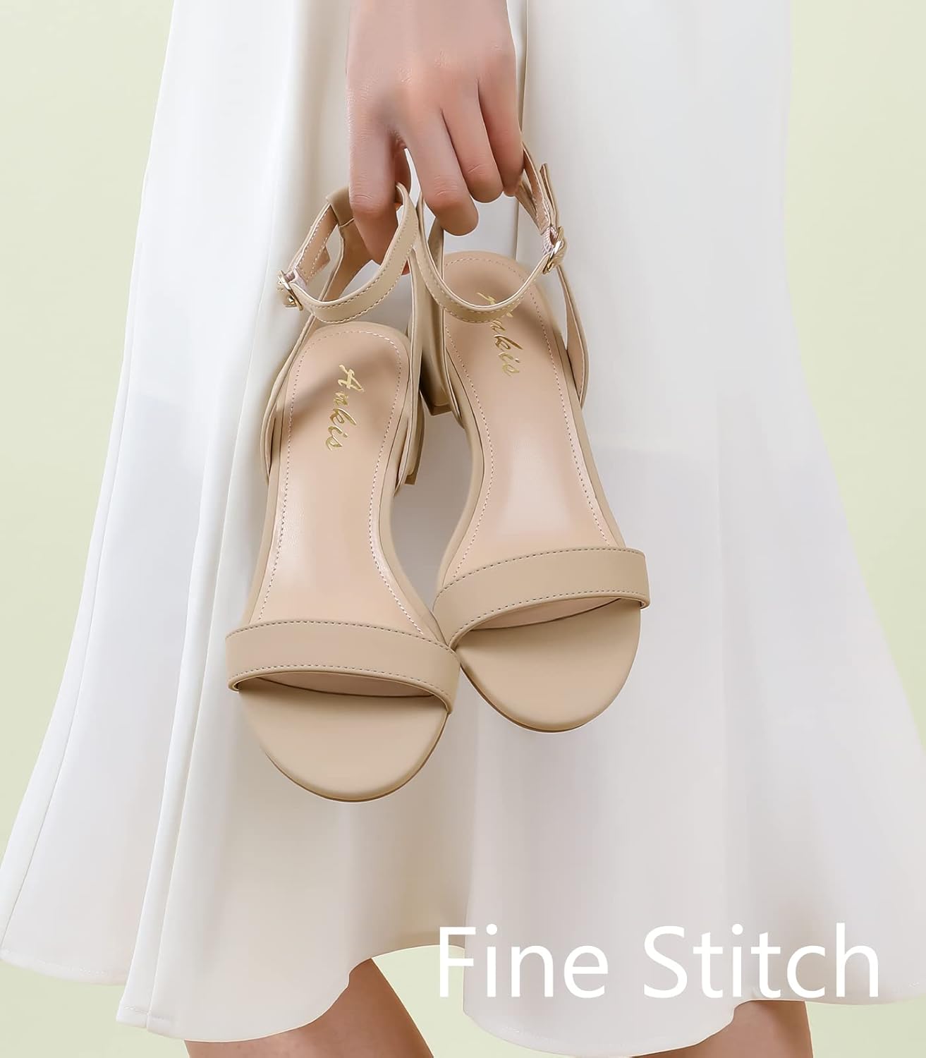 Thumbnail 1 de Ankis Black Nude White Gold Women Sandals