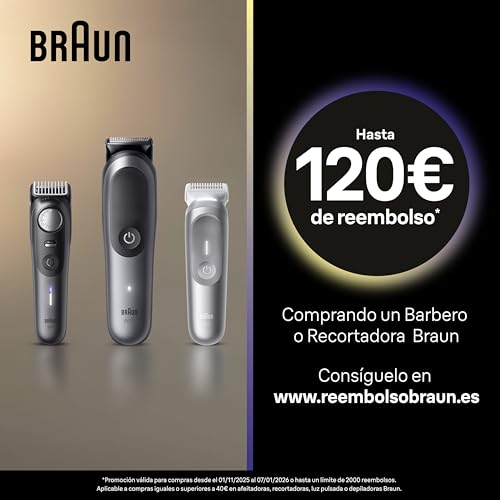 Thumbnail 1 de Braun Series 5 BT5525 recortadora de barba, 120 min ⌚