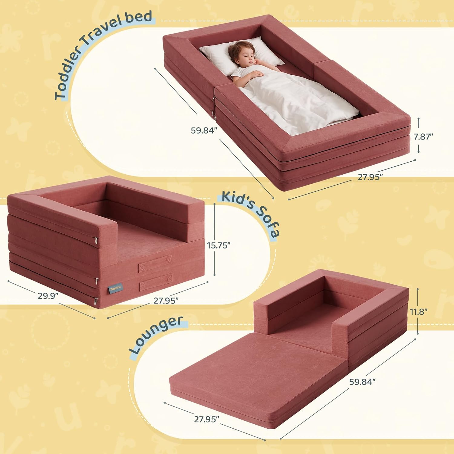 Detalle de WeeGuruu Kids Couch