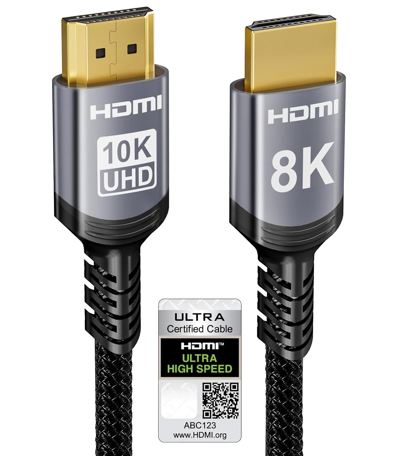 Detalle de Sniokco 10K HDMI 2.1 cable 2M — 48 Gbps