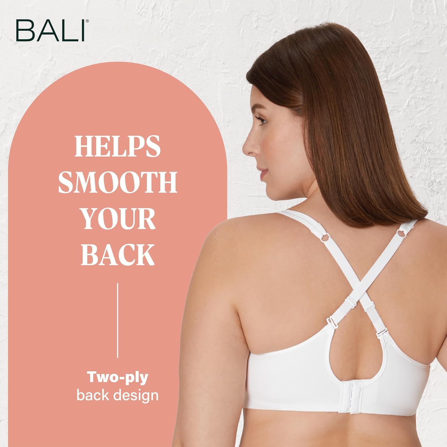 Thumbnail 6 de Bali Women’s Seamless Underwire T-Shirt Bra (Ultra Light) with Convertible Straps