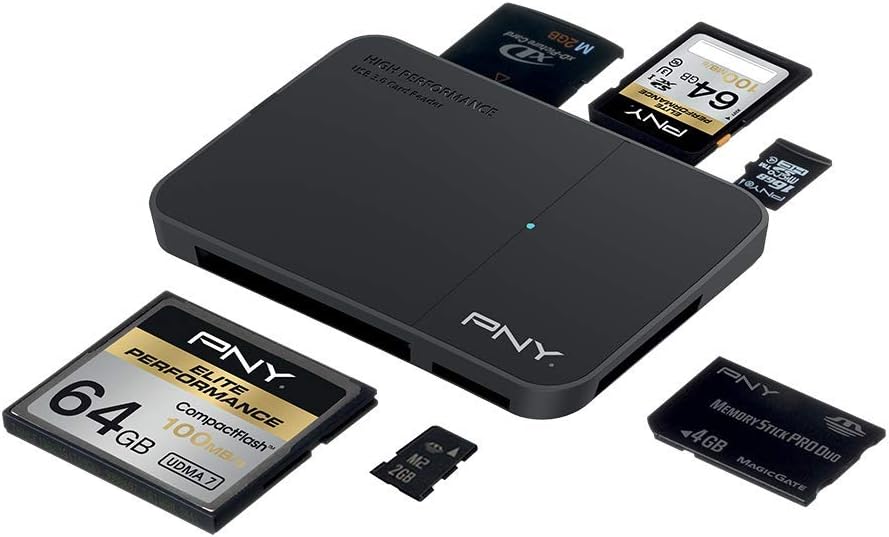 Detalle de PNY FLASHREAD-HIGPER-Bx 🧳 Lector de Tarjetas SD y MicroSD