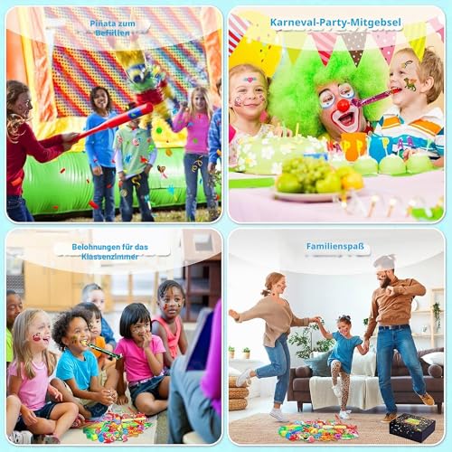 Detalle 2 de Wleozys 80 Stück Mitgebsel – Kindergeburtstag Spielzeug-Set, Partytütenfüllung, Großpackung